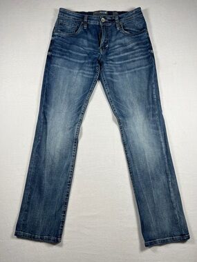 BKE Buckle Jake Straight Leg Washed Denim Blue Jeans Men’s Size 34